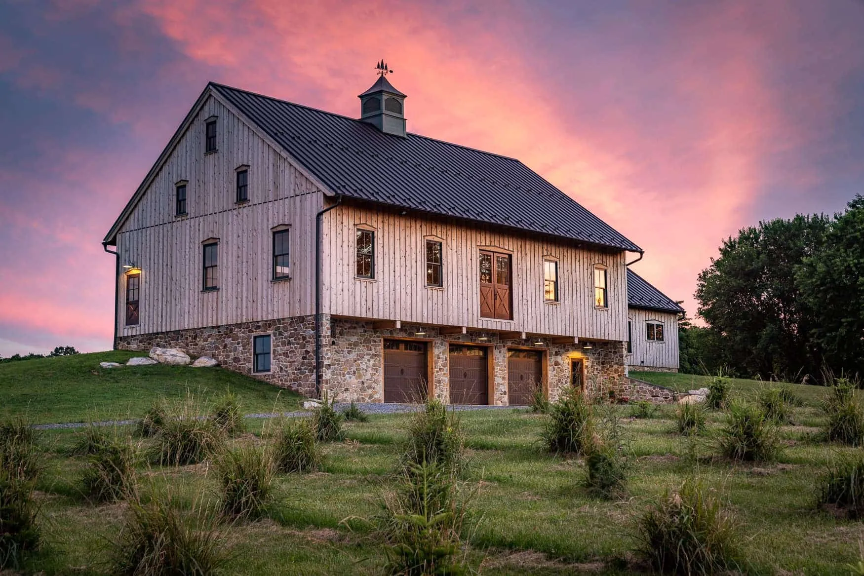 Berryville Timber Frame Barn, Clarke County